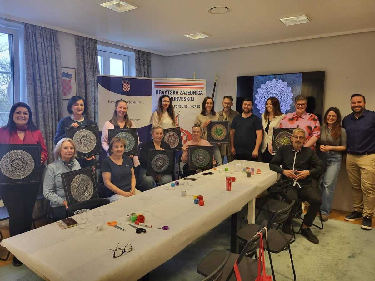 Hrvatska čipka u Oslu / Foto: Fenix (Silvije Šimac)