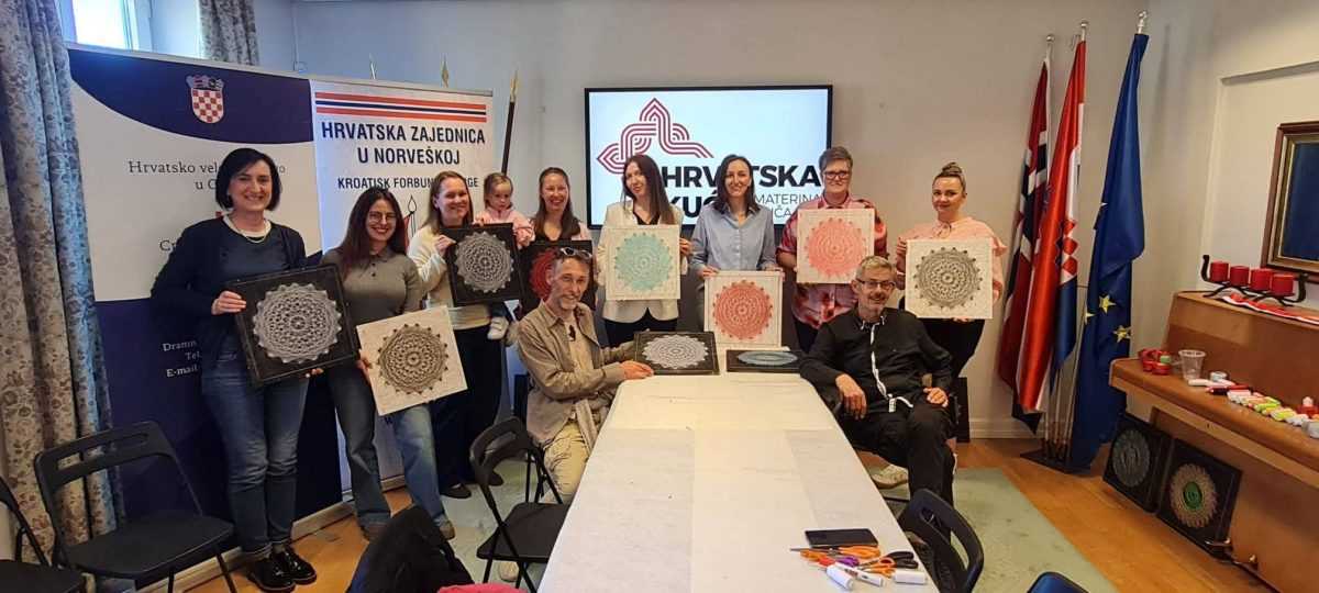 HRVATSKA ČIPKA U NORVEŠKOJ: Tradicija u suvremenoj string art interpretaciji