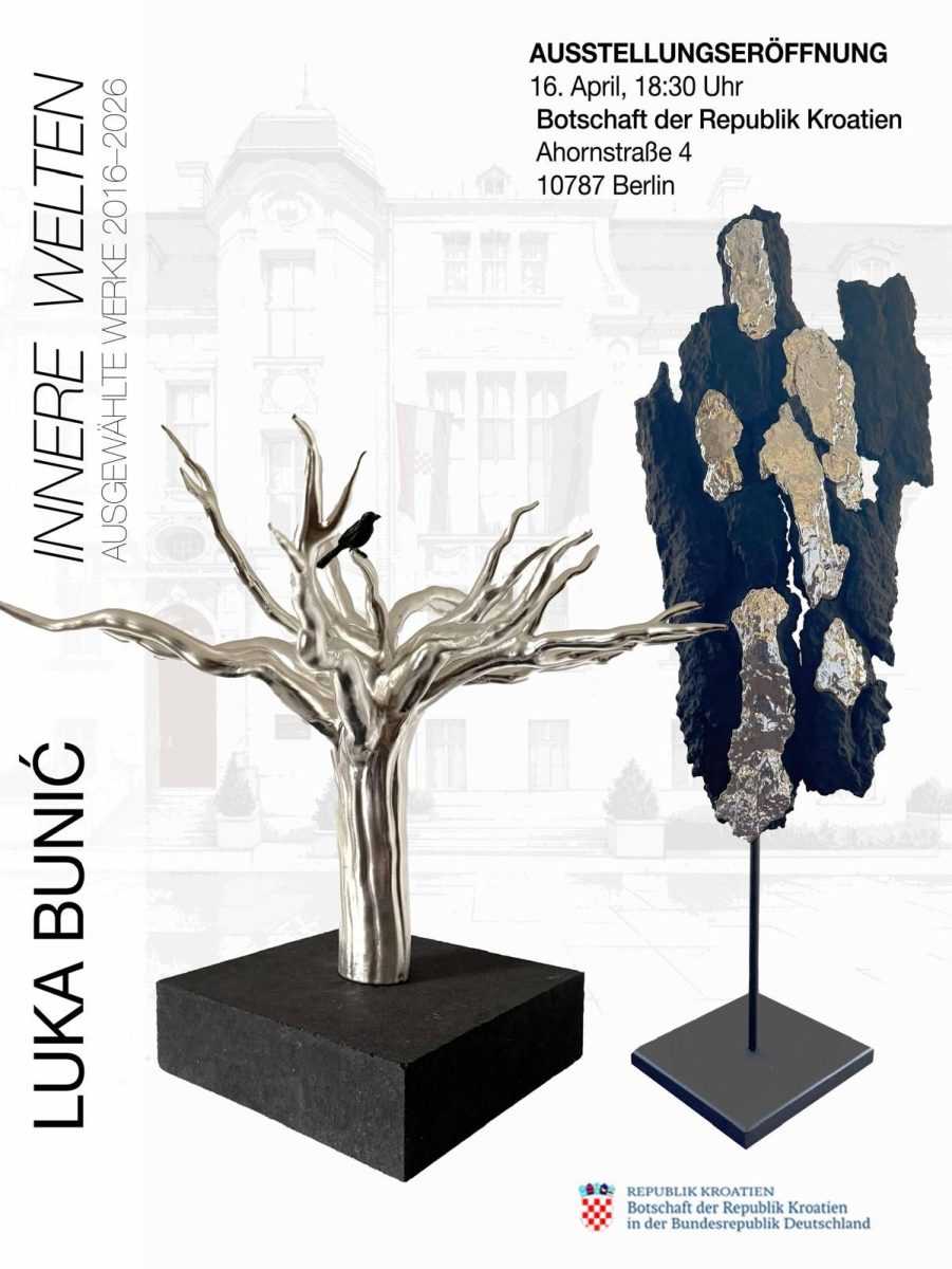 U ČETVRTAK, 16. TRAVNJA: Berlin domaćin izložbe “Unutarnji svjetovi” umjetnika Luke Bunića