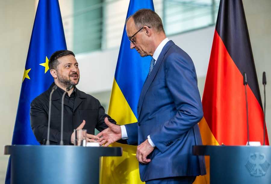 Friedrich Merz i Volodimir Zelensky / Foto: Kay Nietfeld/dpa