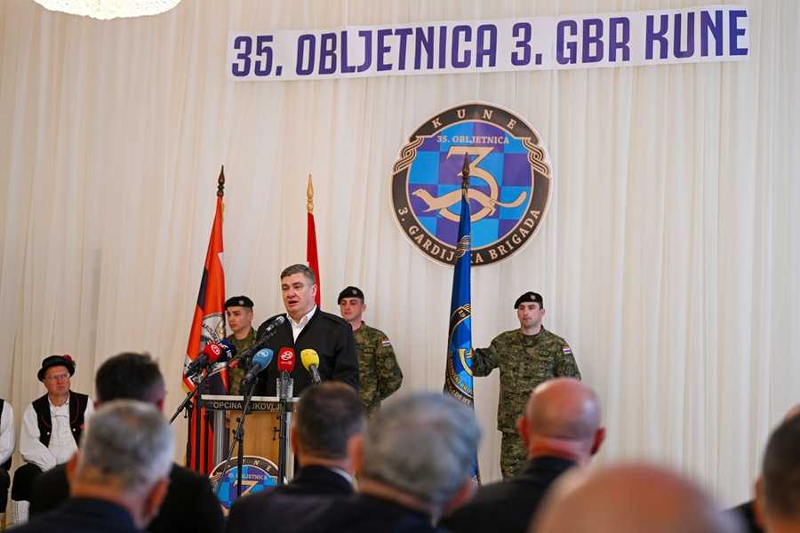 Milanović na 35. obljetnici "Kuna"