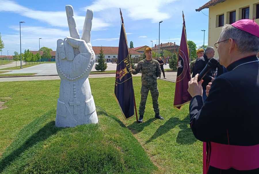 Otkriven spomenik "Pobjeda" u čast poginulim Pumama / Foto: Hina