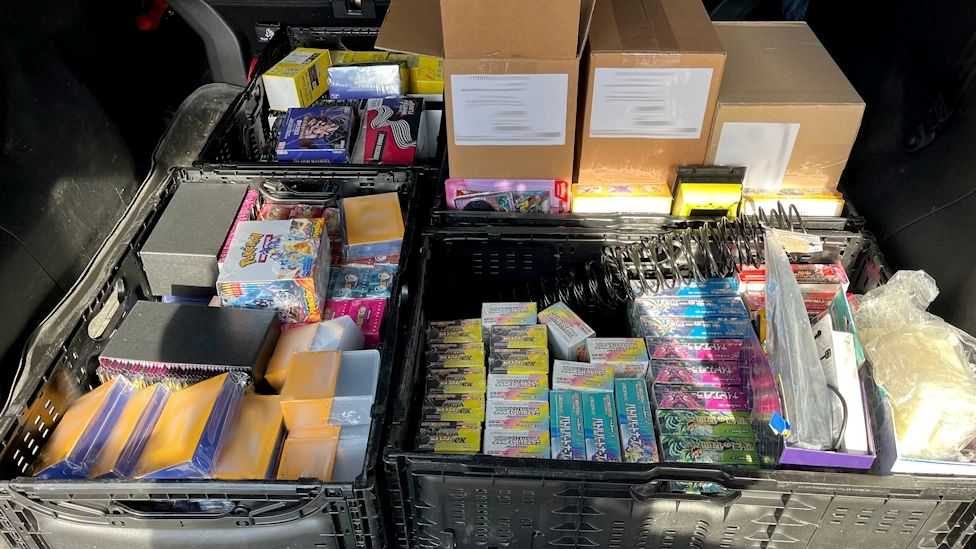 Pokemon karte koje pronašla njemačka carina / Foto: Zoll