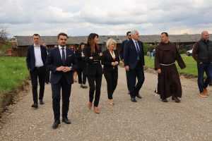 Izaslanstvo HDZ -a BiH u Petrićevacu / Foto: HDZ BiH