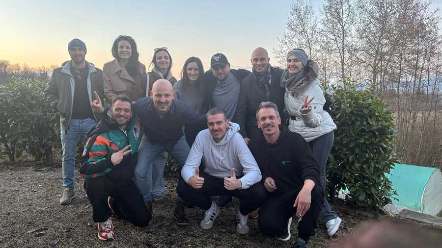 Scene sa snimanja spota Slava i čast / Foto: Dinko Ledić-Purić