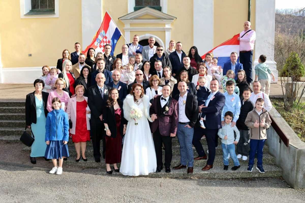 VJENČAJE NA USKRS: Mladi hrvatski par izrekao sudbonosno “da” u jednom od najljepših baroknih svetišta južne Njemačke