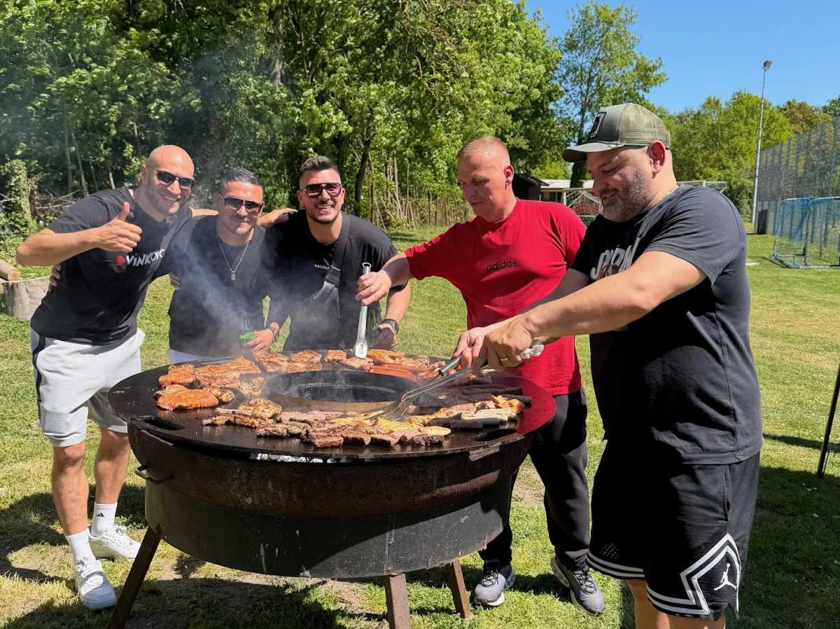 SNAGA ZAJEDNIŠTVA: NK Croatia Heilbronn obilježila 1. svibnja uz veliku roštiljadu i druženje