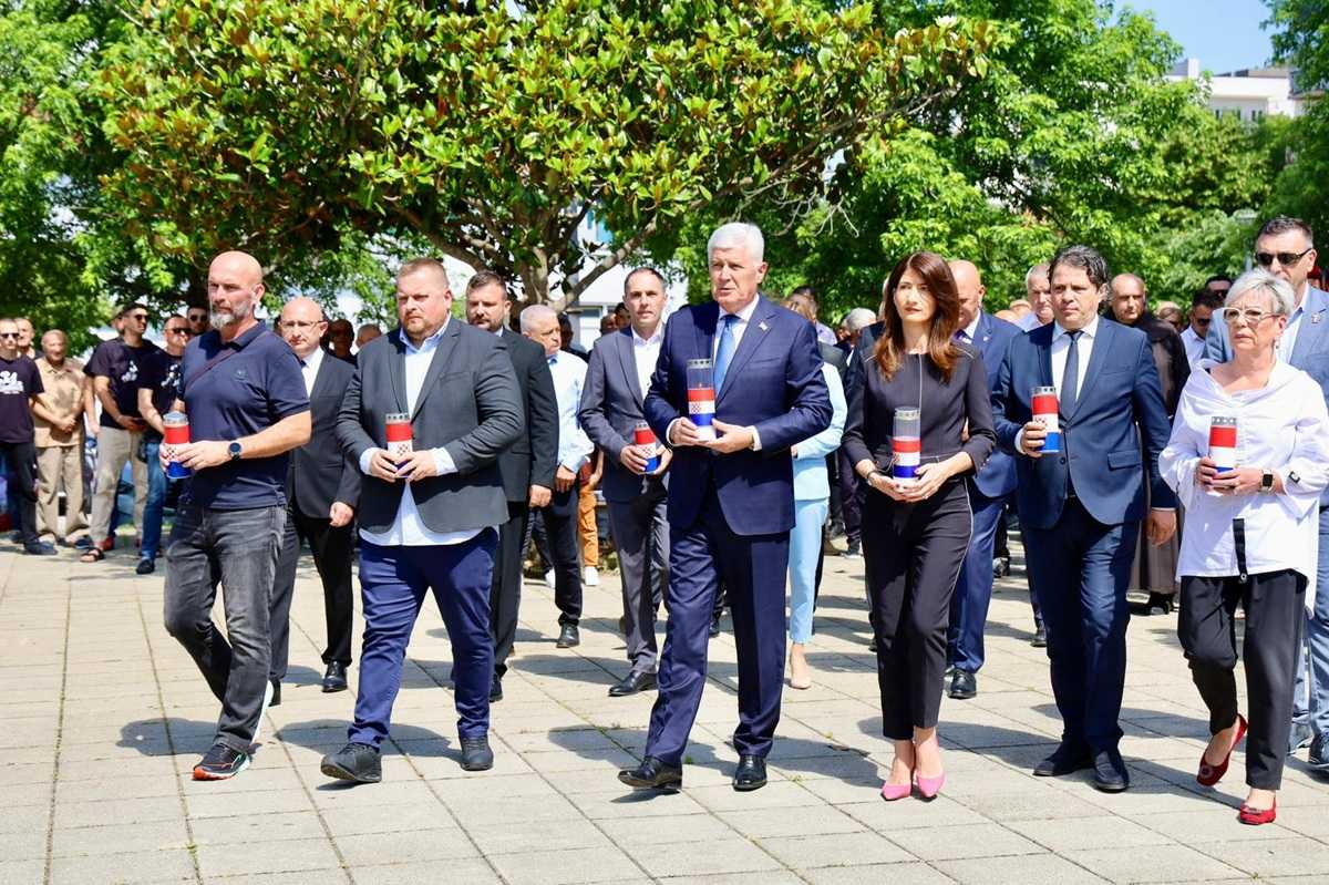 Obilježavanje obljetnice postrojbe Ludvig Pavlović / Foto: HNS BiH
