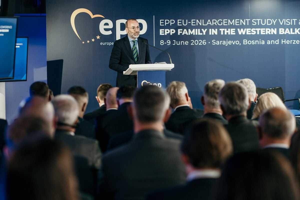 DARIJANA FILIPOVIĆ: EPP ostaje ključna politička grupacija za europski put BiH, a jednakopravnost temelj njezine budućnosti Manfred Weber / Foto: HDZ BiH