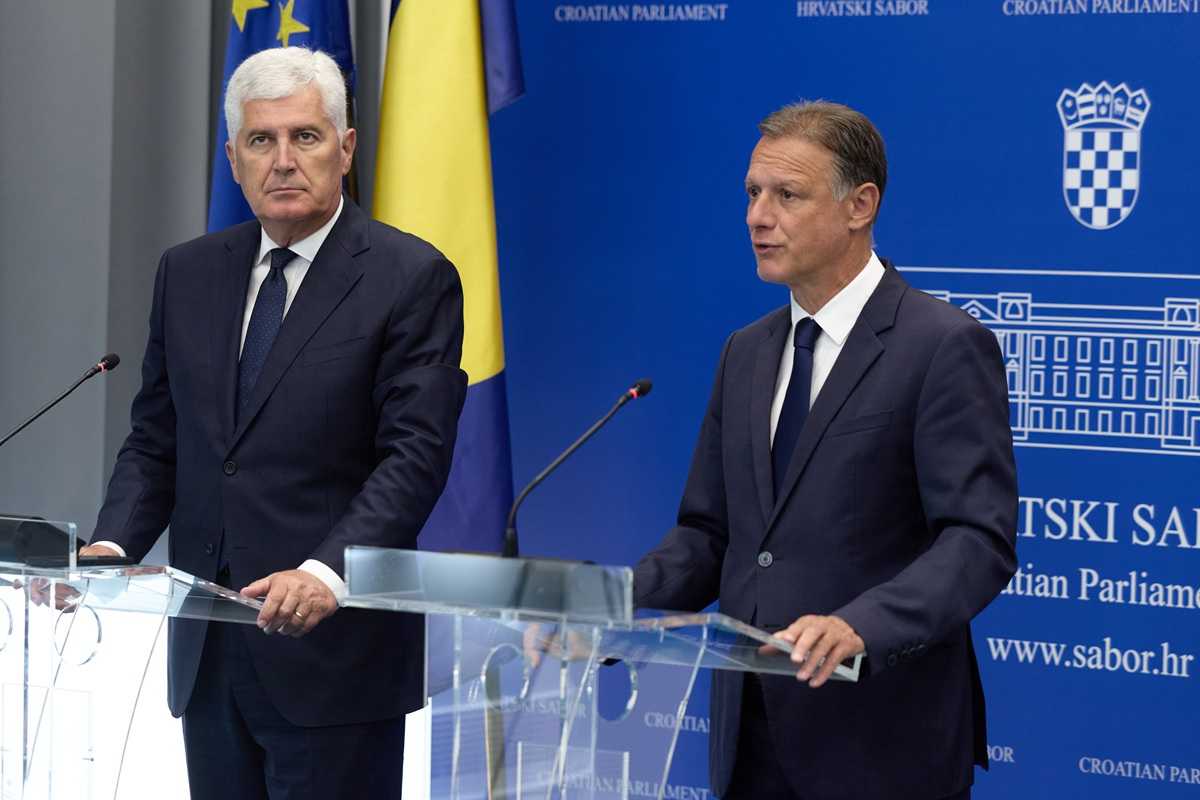 ČOVIĆ IZ ZAGREBA PORUČIO: Rezolucija Sabora temelji se na Daytonu