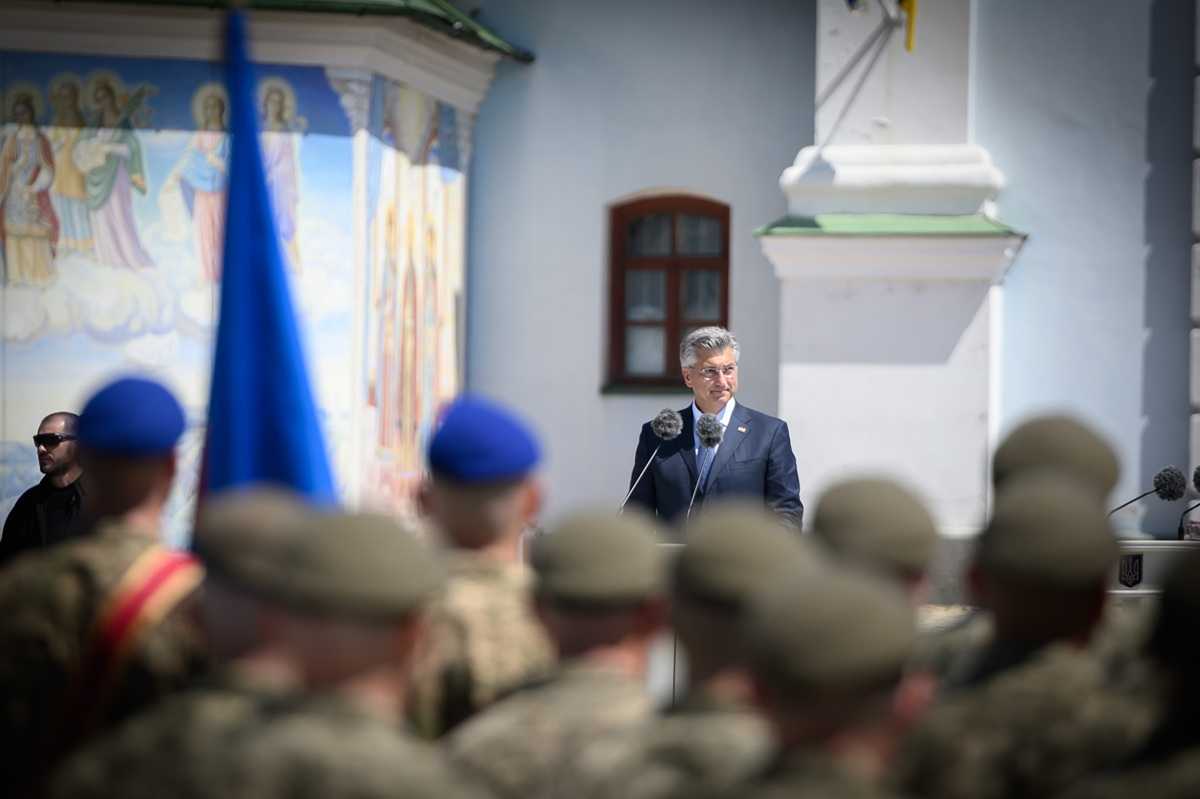 „PREPOZNAJEMO NEPRAVDU”: Plenković u Kijevu povukao paralelu s hrvatskom borbom od prije 35 godina