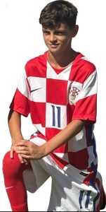 "NOSITI HRVATSKI DRES NAJVEĆA JE ČAST": Rafael Čuljak među odabranima za novu hrvatsku U-14 reprezentaciju Rafael Čuljak / Foto: Niko Kalaica